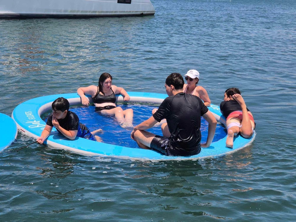 🌊 Kick N Bak FLOATS: The Ultimate Water Hammock for Endless Summer Vibes! ☀️🍹